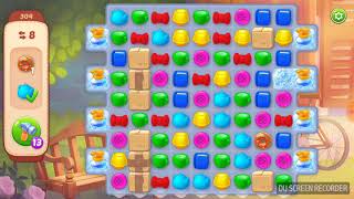 Homescapes 304 level walkthrough 304 уровень Прохождение  Без бустеров Without buster