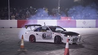 Behind the wheel of Red Bull Car Park Drift - Bahrain