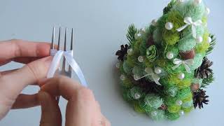 Как сделать аккуратный БАНТИК из ленточки