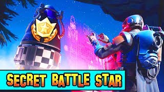 Where is the "Week 8 SECRET BATTLE STAR" (Fortnite Loading Screen Explained)