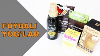 Foydali  yog'lar /Фойдали ёғлар/Soch/yuz/tirnoq/ ???