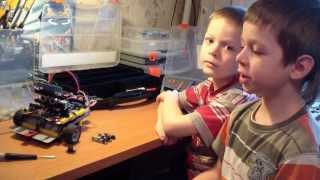Сумо-робот из Arduino и LEGO Technic