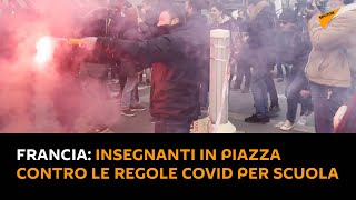 Francia: insegnanti in piazza contro le regole Covid per scuola