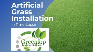 How To Install Artificial Grass - Time-lapse Style!