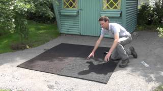 How to Install Rubber Tiles in Patio or Play Areas