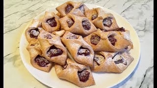 Печенье Конвертики / Cookies With Jam Recipe / Печенье с Джемом / Очень Простой Рецепт