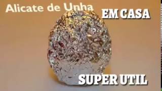 COMO AMOLAR ALICATE DE UNHA EM CASA.