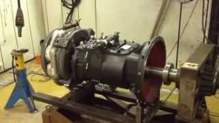 Telma retarder on gearbox laboratory test