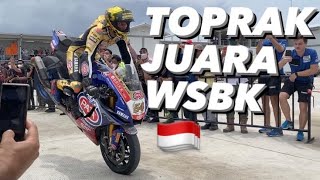 TOPRAK JUARA WSBK 2021 DI MANDALIKA