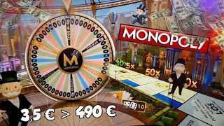 Monopoly Live / 3.50 to 490 Euro /6 Rolls/ my biggest win so far / Scoffer-Gambling