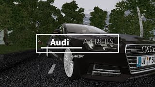 City Car Driving 1.5.4 - 2017 Audi A4 Quattro 1.8 TFSI B9 | Wet Driving | 60 FPS |  1080p | G920