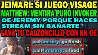 JEIMARI SE ENCUENTRA A MISERY Y FEDEA, MATTHEW LO MANDA A LA DUCHA  | DOTA 2 COSAS