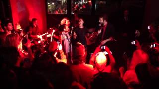 showbiz411 exclusive from The Sapphires premiere party in Cannes