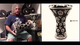 TIME TO CHANGE YOUR DARBUKA SKINHEAD Sound DEMO -The Drum skin Power Beat 8.75'' and 9" SIZE
