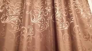 Шторы "Кофейный Вензель", Декор Текстиль