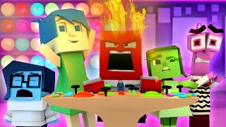 Minecraft | INSIDE OUT BING BONG GOES CRAZY! Inside Out Mod Showcase! (Anger, Sadness, Joy)