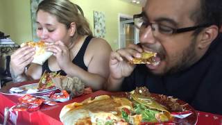TACO  BELL MUKBANG | ALWAYZTOGETHER26! | CRUNCHWRAP SUPREME | CRUNCHY TACO SUPREME