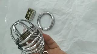 S1-RYCB-004 cock cage chastity cage