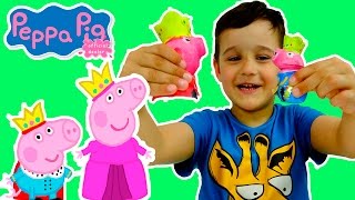 СВИНКА ПЕППА из Гипса Саша делает гипсовые фигурки PEPA PIGSasha makes plaster figurines