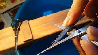 Заточка парикмахерских ножниц. Sharpening Hairdressing Scissors