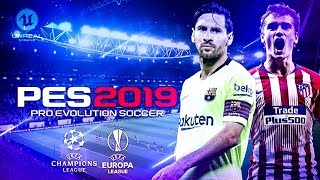 NOVO PATCH ATUALIZADO CHAMPIONS LEAGUE PES 2019 MÓBILE