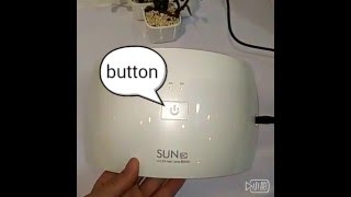 white light --SUN9c UV gels lamp