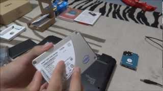 2012.9/17 PCのHDDを交換&OS新規インストール （SSD、Win7PRO）