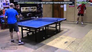 Короткий тест: длинные шипы NITTAKU Screw Soft OX на основании DONIC Defplay Senso