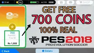 PES 201 Mobile || Cara Mendapatkan Koin PES 2018 Mobile 100% Working