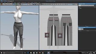 Owl Huggs Marvelous Designer 2 Second Life Trousers JEAN