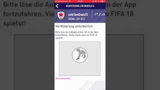 Fifa 18 Ultimate Team Captcha Bug Companion App