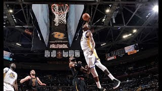 Every Dunk From the Warriors/Cavs Game | January 15, 2018