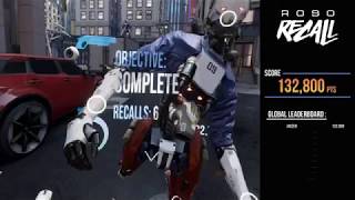 Robo Recall, Occulus Rift, GTX 1050Ti / AMD FX 6300 - High graphics settings