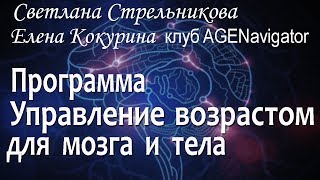Светлана Стрельникова  Программа "Управление возрастом" для мозга и тела Елена Кокурина