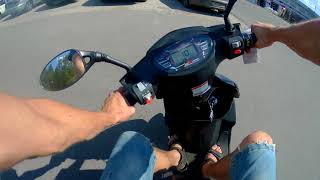 Электроскутер AIMA Power Eagle. Тест драйв
