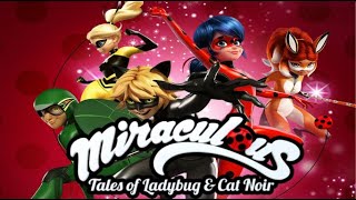 Miraculous: ladybug,cat noir,Rena rouge,carapace and queen bee transform