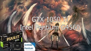Attack On Titan [PC] GTX 1050 Ti 4GB GDDR5 & Intel Pentium G4560