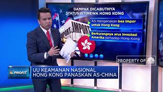 UU Keamanan Nasional Hong Kong Panaskan AS & China