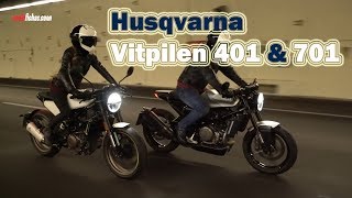 Prueba Husqvarna Vitpilen 401 & Vitpilen 701