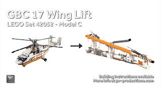 GBC 17 Wing Lift Module - 42052 C model Heavy Lift Helicopter