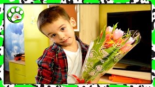 Поздравление на 8 МАРТА для мамы Детская ПЕСНЯ  ???