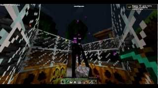 Ендермен в ловушке. minecraft