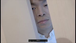 夫がamazonの箱を持って隠れました。嫌な予感がします。