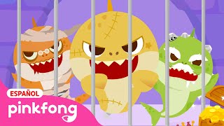 Juguemos a las Escondidas con Tiburón Bebé Zombie y Más Canciones Infantiles | Pinkfong en español
