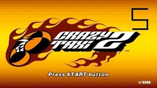 Прохождение Crazy Taxi 2 серия 5 (Дикий тур по городу)