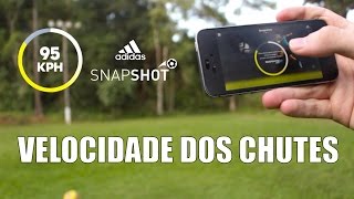 Como Calcular a Velocidade dos Seus Chutes - Adidas Snapshot