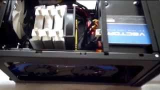 Сборка мощного игрового mini-ITX  компьютера i7 4770к в Antec ISK600