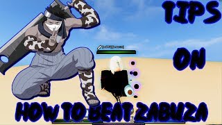 ROBLOX Shinobi Life OA TIPS On - HOW TO BEAT ZABUZA