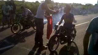 Drag bike rxz vs ninja r batulicin bersujud