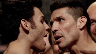 Julio Cesar Chavez Jr. vs Sergio Martinez WEIGH IN at FightFan.com